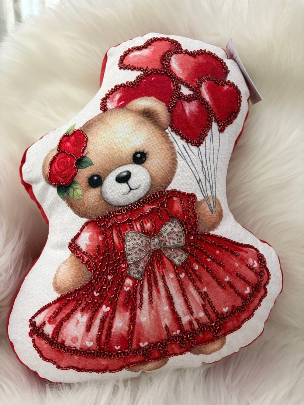 Decorative throw pillow